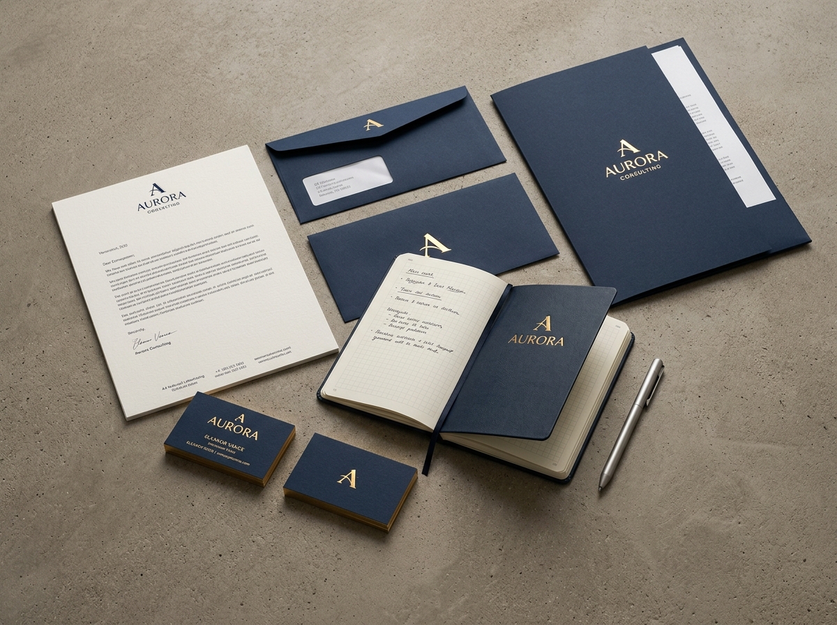 Brand Collateral & Stationery - Hashim Gifts